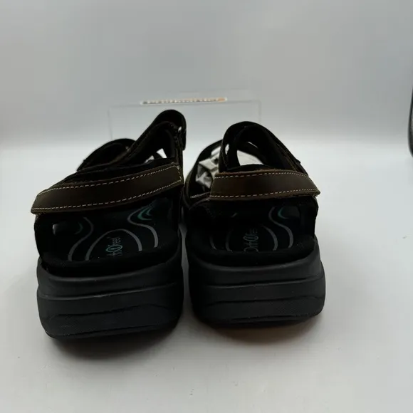 NEW OrthoFeet Men's US Size 12 Sandals Gemini Brown