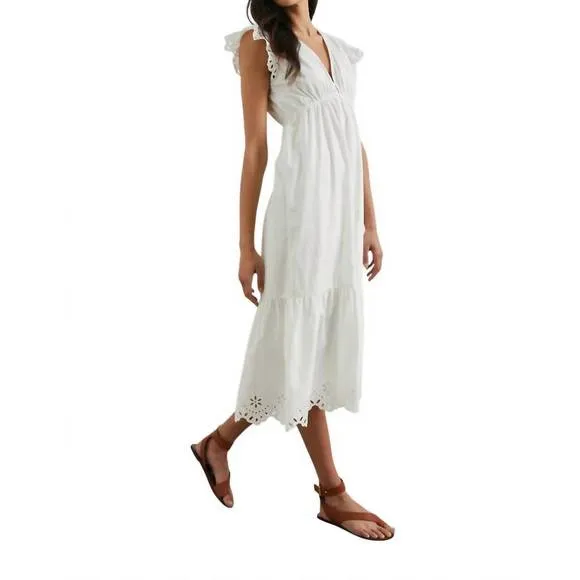NEW RAILS tina dress in white