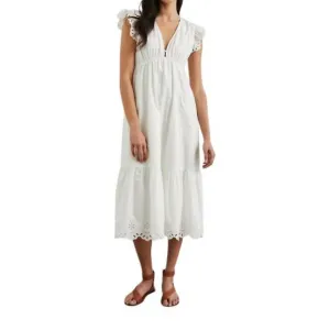 NEW RAILS tina dress in white