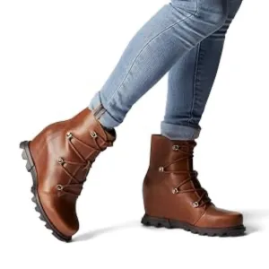 NEW SOREL JOAN OF ARCTIC WEDGE III LACE BOOT SIZE 6.5