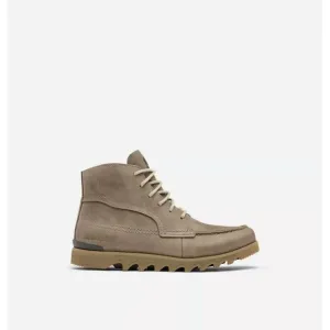 NEW SOREL men's kezar moc waterproof boots in khaki ii
