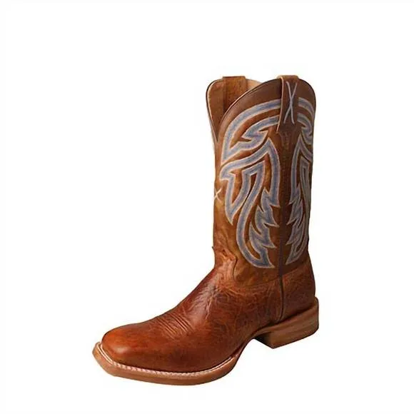 NEW TWISTED X men's rancher rubber sole boot in peanut