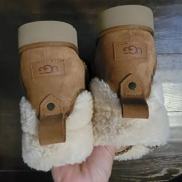 NEW UGG Romely Heritage Boots Womens 10 Suede Cozy Chic Outdoors Winter Boho