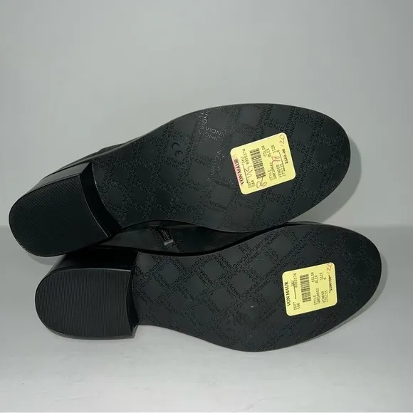 NEW Vionic Joslyn Black Boots Booties LeatherSZ 6 Comfort Orthotic Support