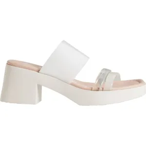 NEW Wonders Made in Spain D-1002 Slide Sandals For Women  Blanco  254