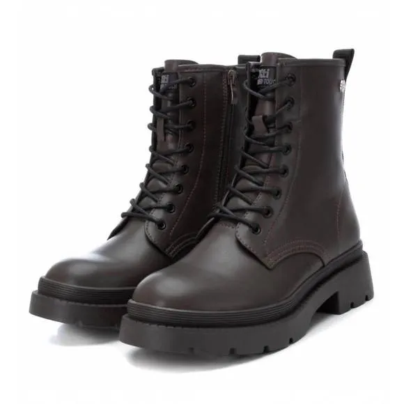 NEW XTI women's combat booties in open green