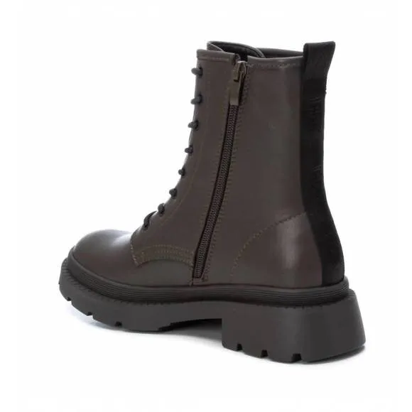 NEW XTI women's combat booties in open green