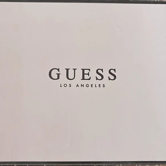 NIB [Guess] Fazzie Black Sparkle Pointed Toe Stiletto Ankle Boots Women’s 9.5 10