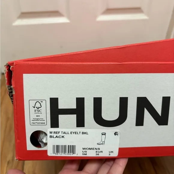 NIB Hunter Refined Tall Rain Boots
