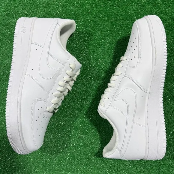 Nike Air Force 1 07 White Mens Casual Shoes CW2288-111 NEW Sz 15