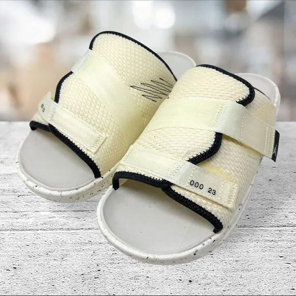 Nike Air Jordan Crater Slides‎ Mens Size 10 Comfort Sandals Shoes 'Coconut Milk'