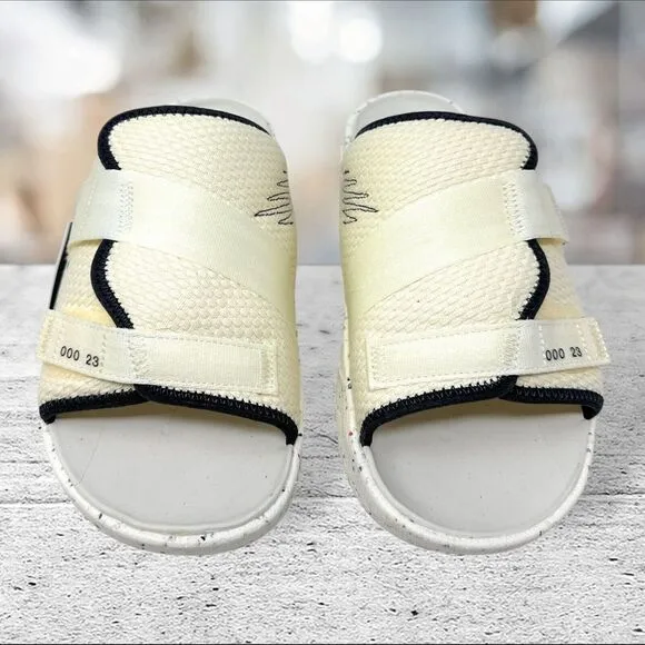 Nike Air Jordan Crater Slides‎ Mens Size 10 Comfort Sandals Shoes 'Coconut Milk'