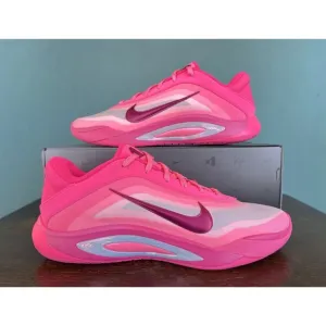 Nike A'One &quot;Pink A'ura&quot; A'ja Wilson Women's Size 13.5/Men's Size 12 FZ8605-601