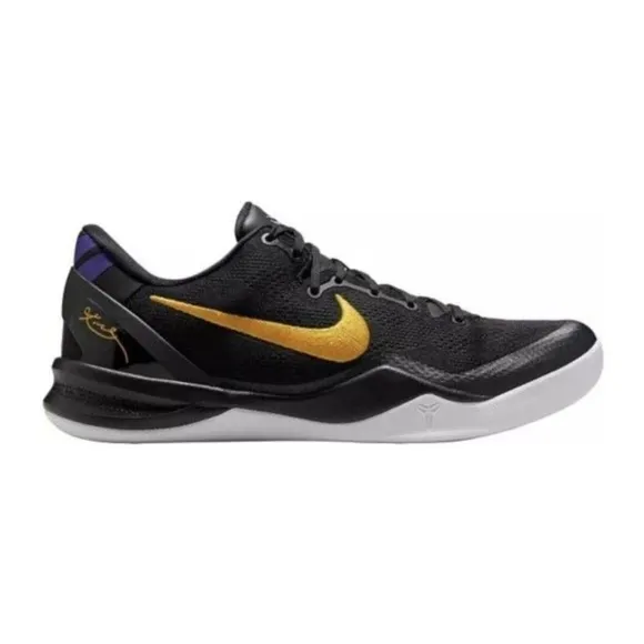 Nike Black and Gold Athletic Shoes