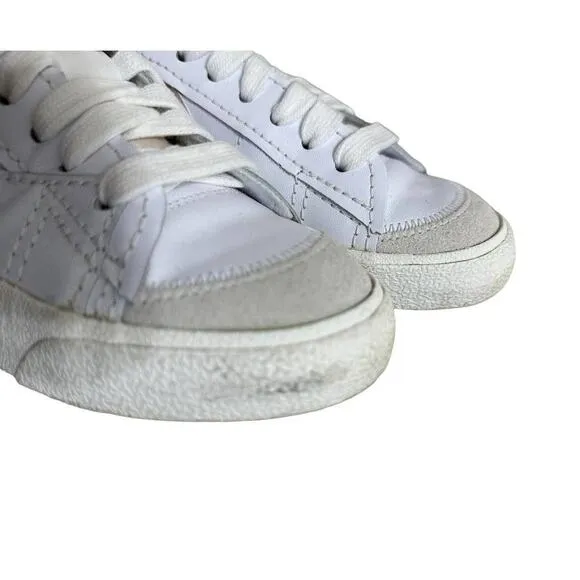 Nike Blazer Low 77 Jumbo Pink White Casual Lifestyle Shoes Women's 11 DQ1470-102