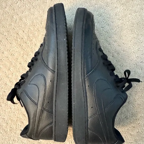 NIKE COURT VISION LOW NN Men Triple Black (DH2987-002)Athletic Sneakers Shoes-10