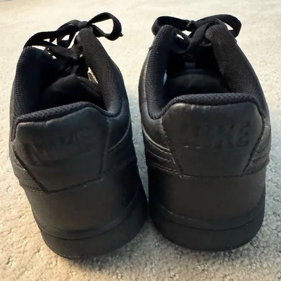NIKE COURT VISION LOW NN Men Triple Black (DH2987-002)Athletic Sneakers Shoes-10