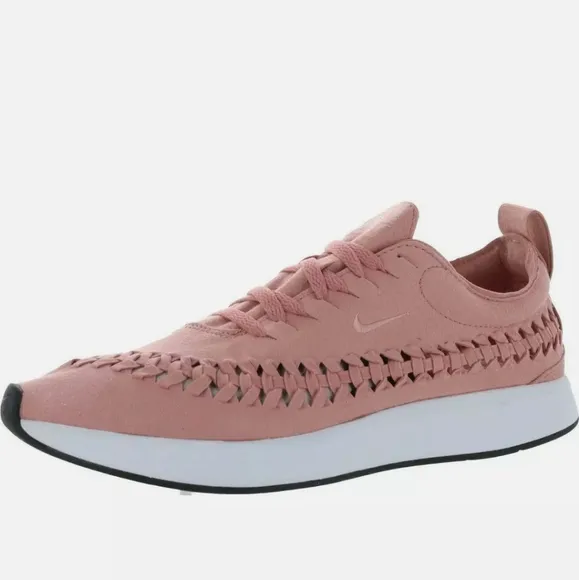 Nike Dualtone Racer Woven Running Shoes size 9 color fitness gym-rust pink