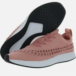 Nike Dualtone Racer Woven Running Shoes size 9 color fitness gym-rust pink
