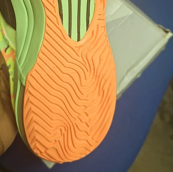 Nike  Green and Orange Athletic Shoes/new With Box