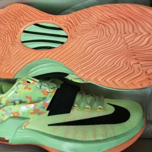 Nike  Green and Orange Athletic Shoes/new With Box
