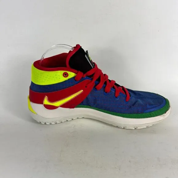 Nike KD 13 NY vs. NY Sneaker Men's 9 Multicolor Lace Up Running Shoes DA4318-100