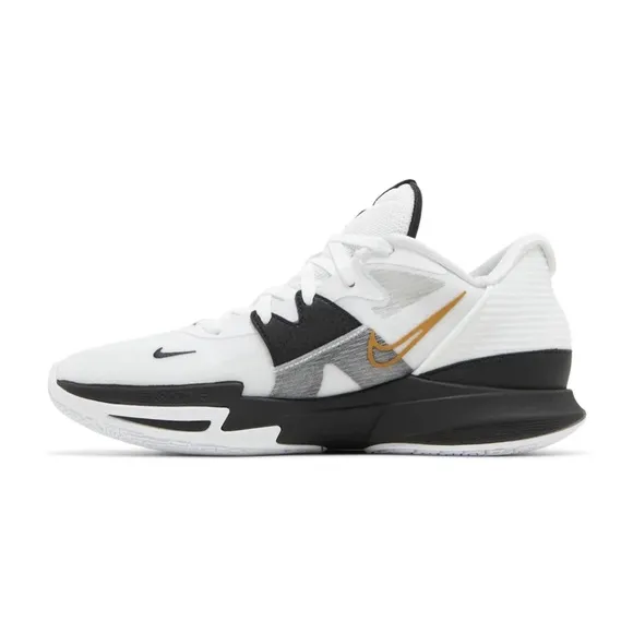 Nike Kyrie Low 5 White and Black Shoes Size 9 New without Box!