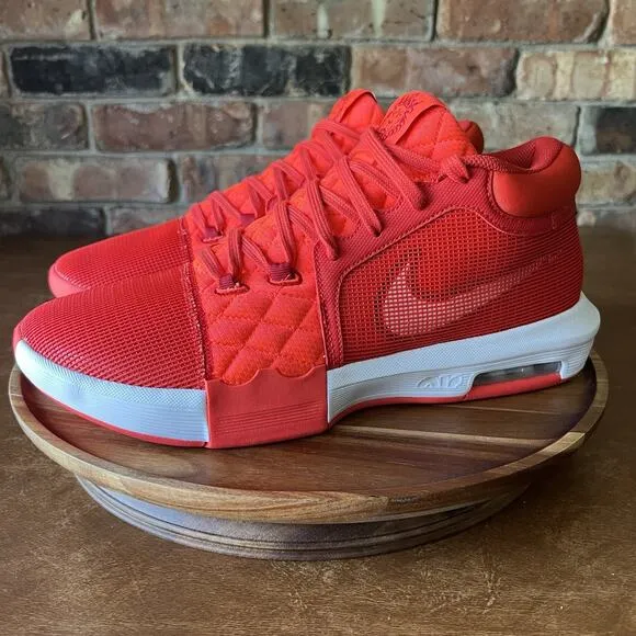 Nike Lebron Witness 8 VIII Shoes Crimson Basketball Sneakers Shoes Mens Size 12