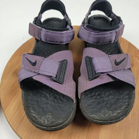 Nike Men's ACG Air Deschutz Purple Black DC9092-500 Sandals Size 10