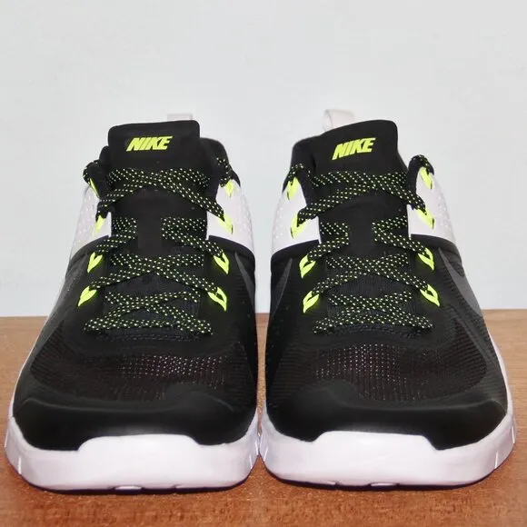 Nike Metcon 1 OG Training Shoes Men 7.5 Women 9 Black White Volt