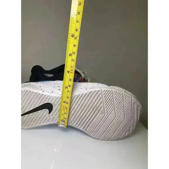 Nike Metcon 6 Speckled Confetti White Crossfit Shoes AT3160-104 Women's Size 8.5