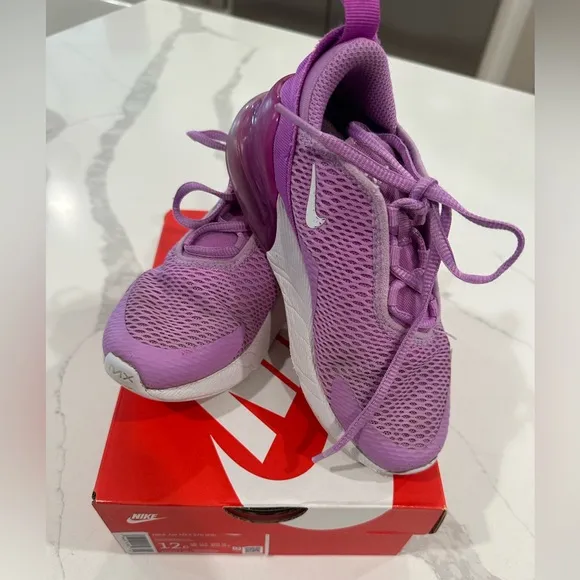 Nike Purple Airmax 270 Shoes
