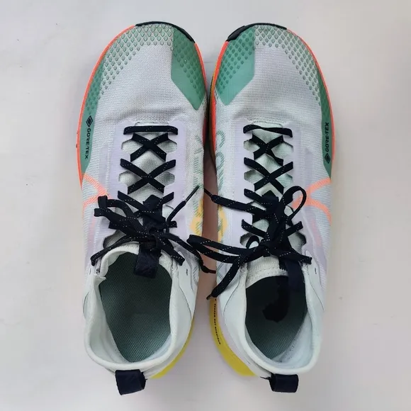 NIKE React Pegasus Trail 4 Sneakers 12 Gore-Tex Mens White Orange DJ7926-500