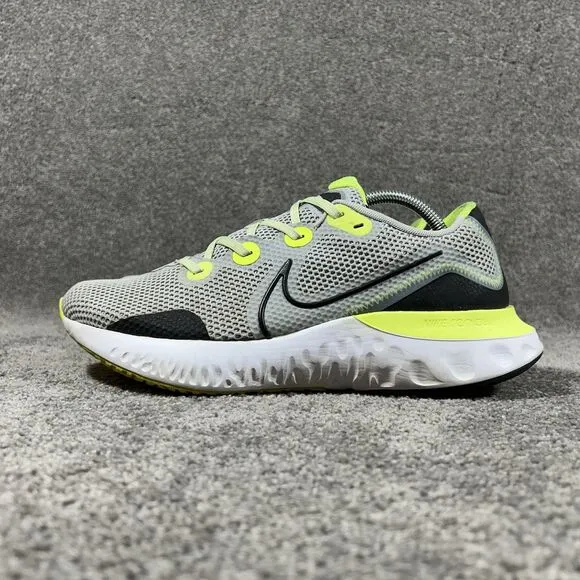 Nike Renew Run Athletic Running Shoes CW7437-006 Gray Mens Size 10 W