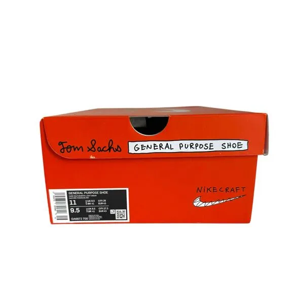 Nike Tom Sachs x NikeCraft General Purpose Shoe 'Archive' Men’s Size 9.5