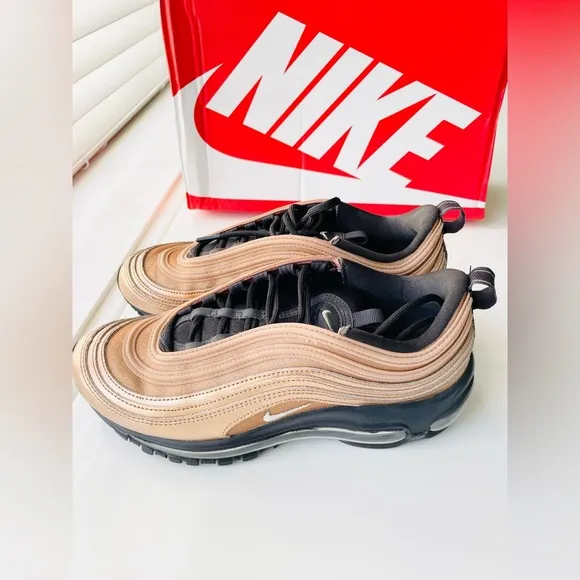 Nike wmns Air Max 97 “Copper”, limited edition, sz 8. Resale value $213 