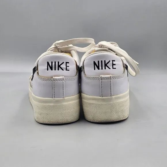 Nike Women's Size 8 US GUC Blazer Platform Low White Sneakers Shoes DJ0292-101