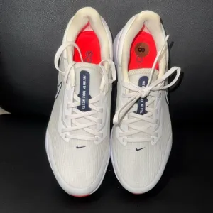 Nike Women's Sneakers - White and Red