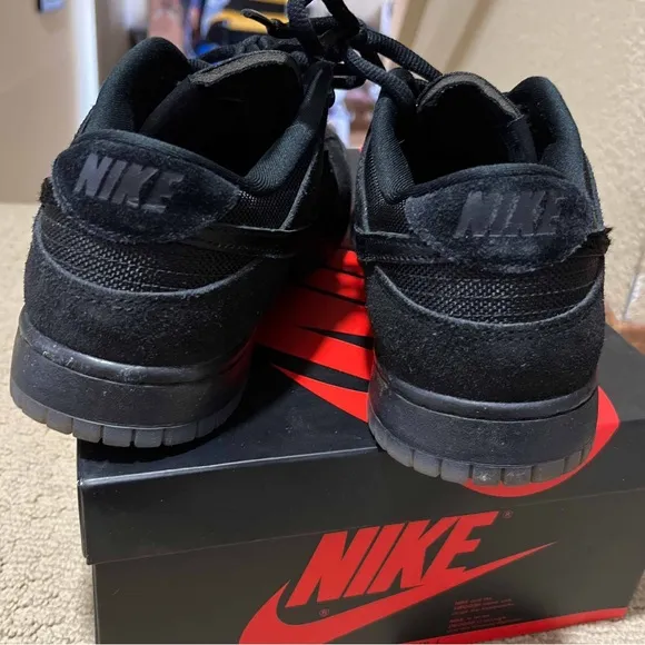 Nike X Undefeated Dunk Low SP Dunk Vs AF1 Black 5 On It Sz 10.5 DO9329-001