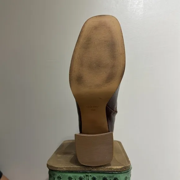 Nine West Brown Heeled Boots for Stylish Comfort