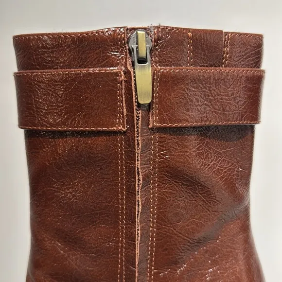 Nine West Brown Heeled Boots for Stylish Comfort