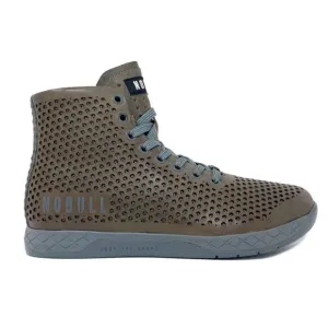 NOBULL High Top Trainer CrossFit Lifting Shoes Leather Perforated Men 7 Wmn 8.5