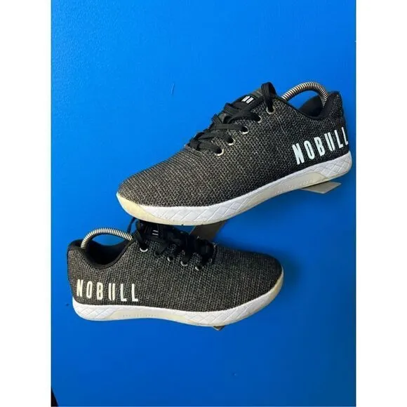 NOBULL Men’s Trainers Grey Ivy Gym CrossFit Shoes US Men’s Size 7.5 Women’s 9