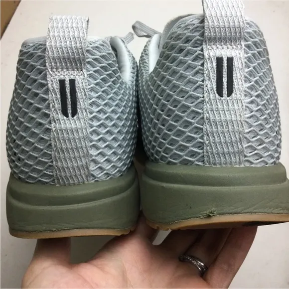 NoBull Mesh Runner Lace-up Lightweight Reflective Laces Gray Shoes Men’s Size 14