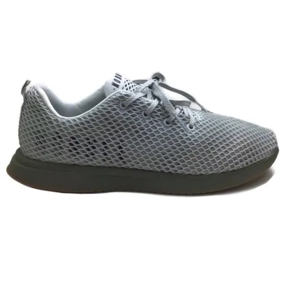 NoBull Mesh Runner Lace-up Lightweight Reflective Laces Gray Shoes Men’s Size 14