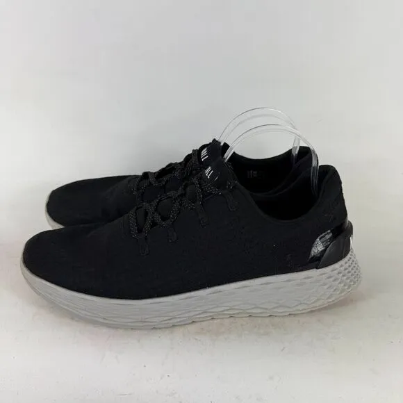 NOBULL Ripstop Runner Sneakers Men's 12.5 Black Lace Up Low Top Athletic Shoes
