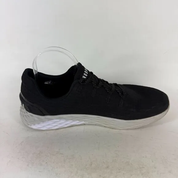 NOBULL Ripstop Runner Sneakers Men's 12.5 Black Lace Up Low Top Athletic Shoes