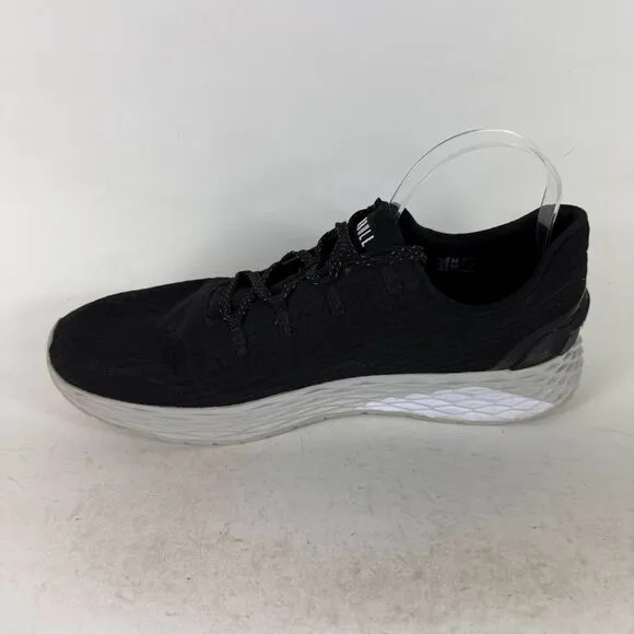 NOBULL Ripstop Runner Sneakers Men's 12.5 Black Lace Up Low Top Athletic Shoes