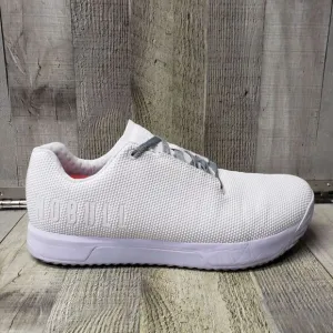 NOBULL Shoes Men's 14 Impact White Grey Gym Crossfit Trainer Sneaker Lace Up