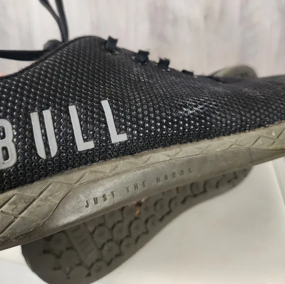 NOBULL SuperFabric Crossfit Trainer Shoes Black Mens 8 Womens 9.5